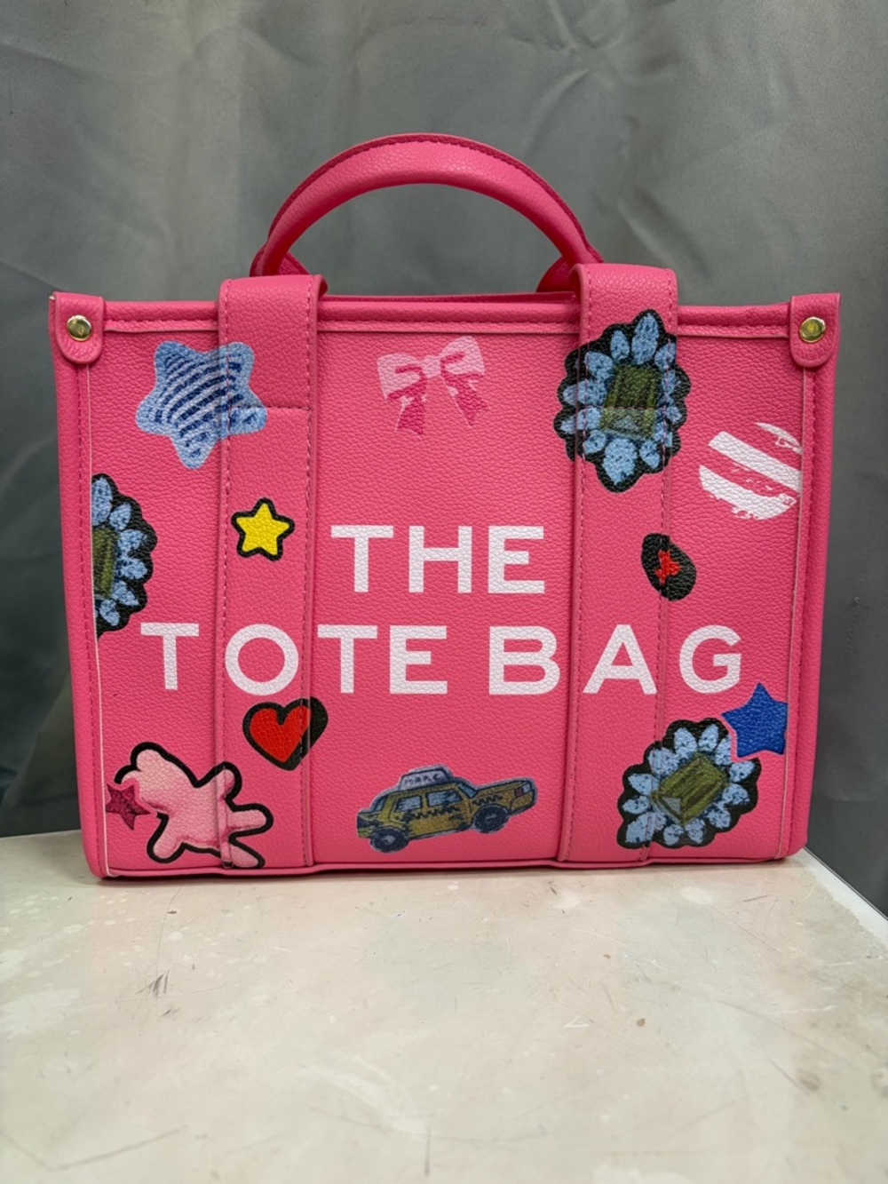 Pink Graphic Women's Tote